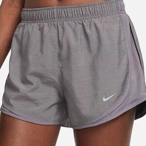 Womens Nike Tempo Running Shorts Gunsmoke/Wolf Grey Size XL NWT